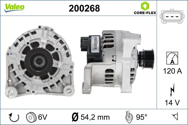 VALEO 200268 Alternator