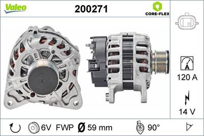 Alternator VALEO 200271