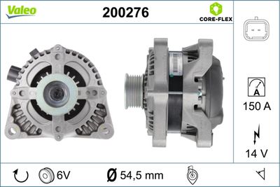 Alternator VALEO 200276