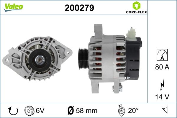 VALEO 200279 Alternator