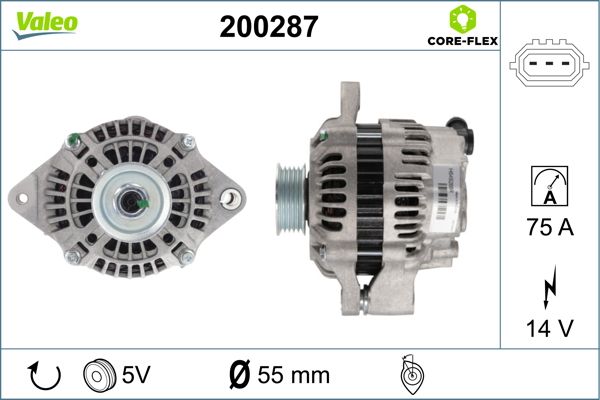 VALEO 200287 Alternator