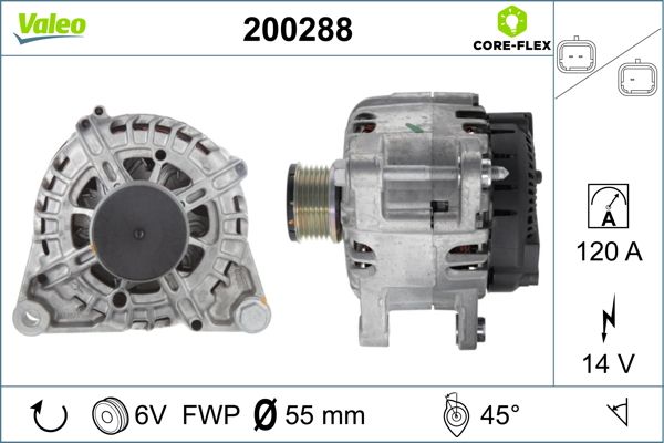 VALEO 200288 Alternator