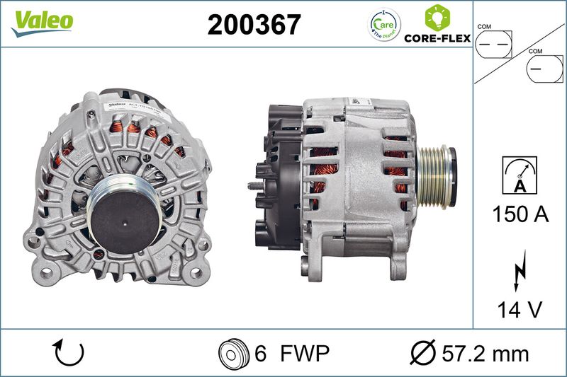 VALEO 200367 Alternator