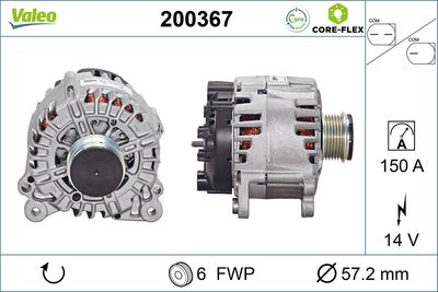 Alternator VALEO 200367