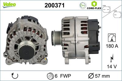 Alternator VALEO 200371