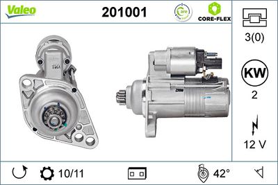 Starter VALEO 201001