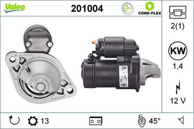 Starter VALEO 201004