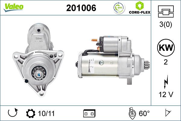 VALEO 201006 Starter