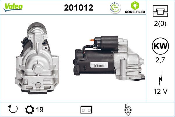 VALEO 201012 Starter