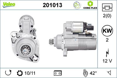 Starter VALEO 201013