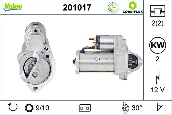 VALEO 201017 Starter