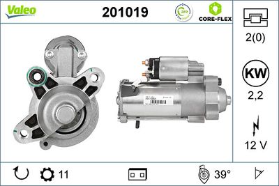Starter VALEO 201019
