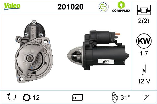 VALEO 201020 Starter