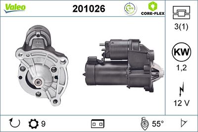 Starter VALEO 201026