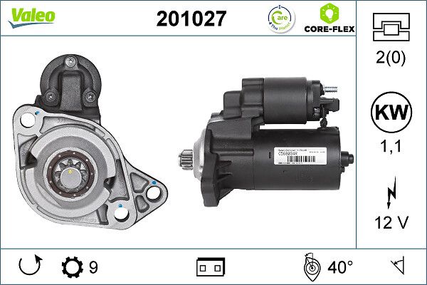 VALEO 201027 Starter