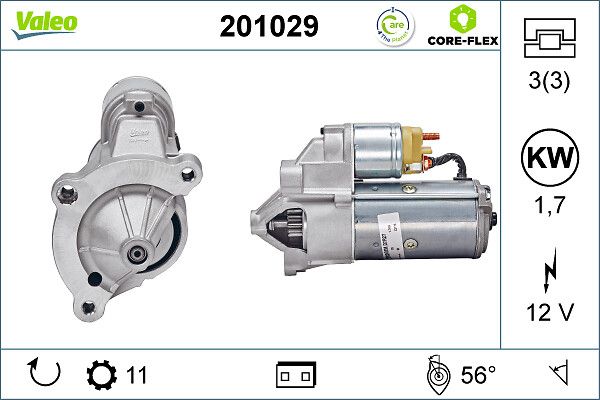 VALEO 201029 Starter