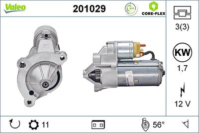Starter VALEO 201029