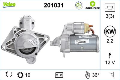 Starter VALEO 201031