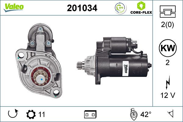 VALEO 201034 Starter