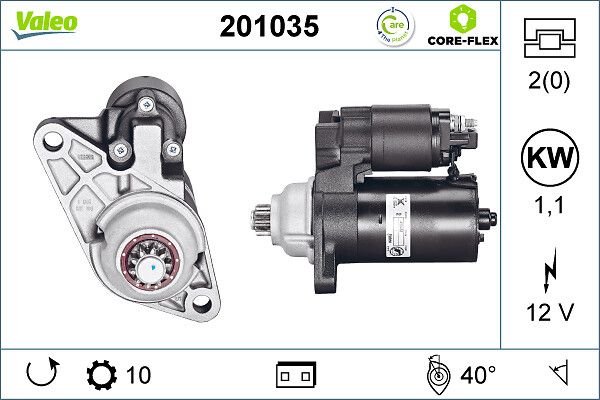 VALEO 201035 Starter