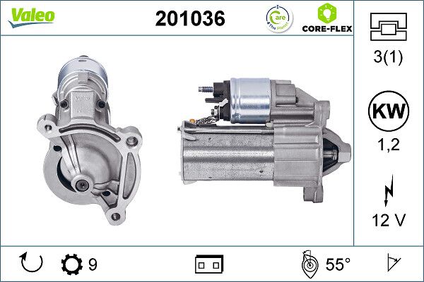 VALEO 201036 Starter