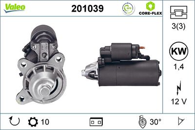 Starter VALEO 201039
