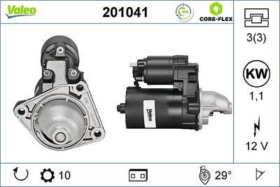 Starter VALEO 201041