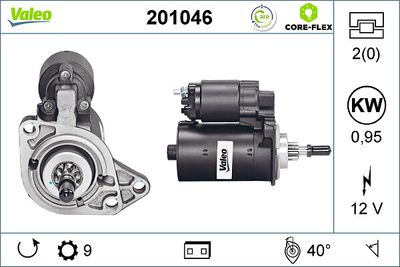 Starter VALEO 201046