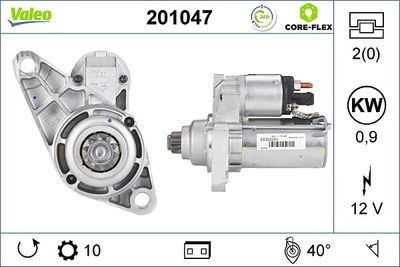 Starter VALEO 201047