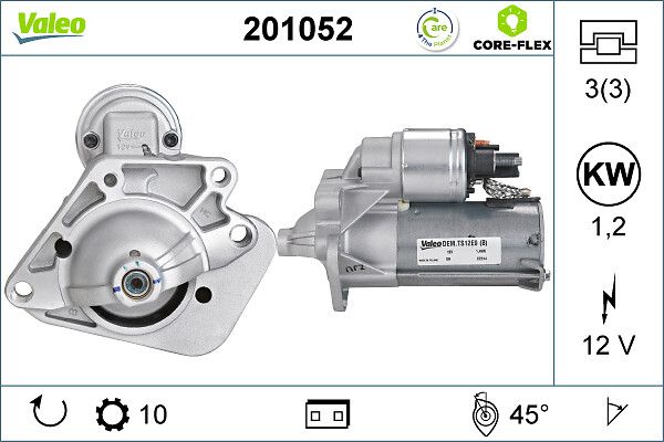 VALEO 201052 Starter