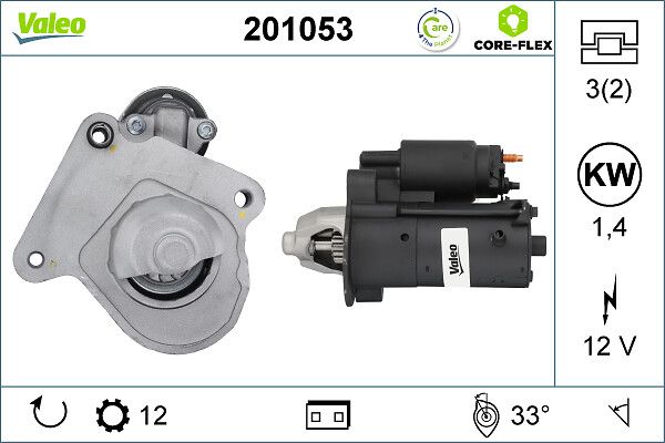 VALEO 201053 Starter