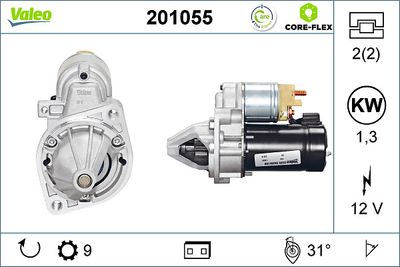 Starter VALEO 201055