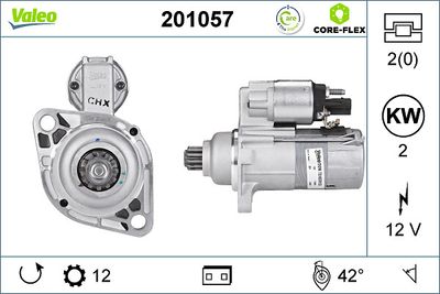 Starter VALEO 201057