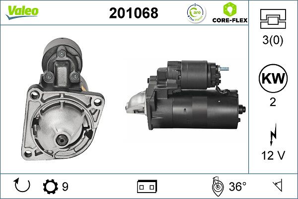 VALEO 201068 Starter