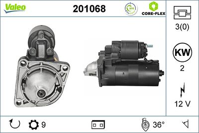 Starter VALEO 201068