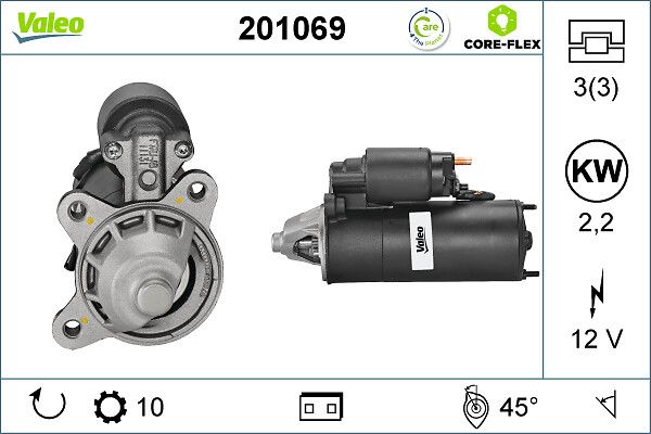 VALEO 201069 Starter