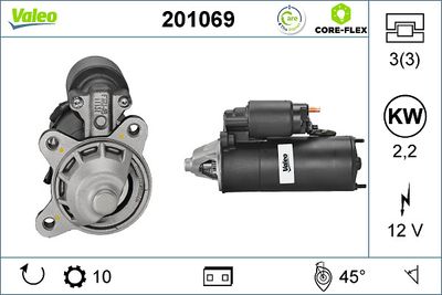 Starter VALEO 201069