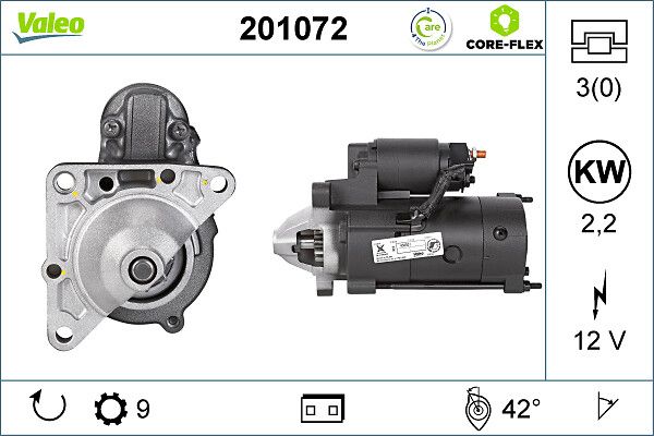 VALEO 201072 Starter
