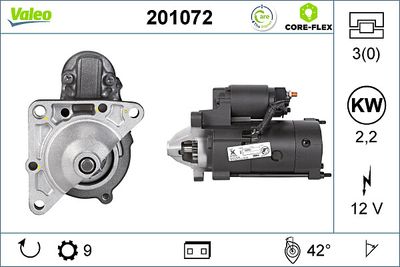 Starter VALEO 201072