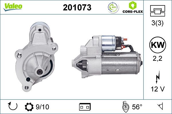 VALEO 201073 Starter