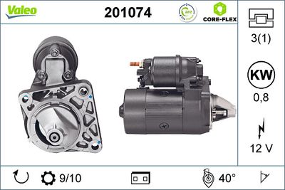 Starter VALEO 201074