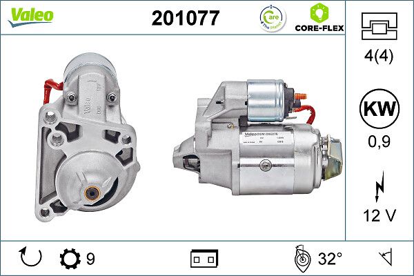 VALEO 201077 Starter