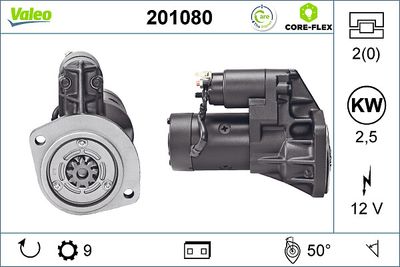 Starter VALEO 201080