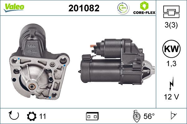 VALEO 201082 Starter