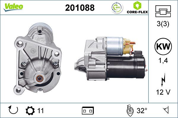 VALEO 201088 Starter