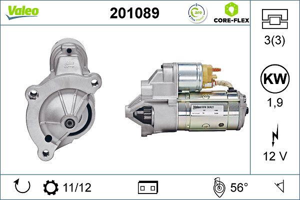 VALEO 201089 Starter