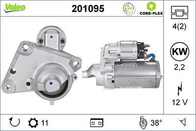 Starter VALEO 201095