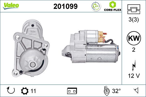 VALEO 201099 Starter