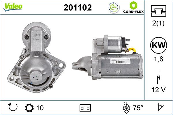 VALEO 201102 Starter