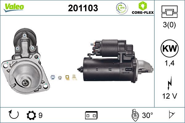 VALEO 201103 Starter